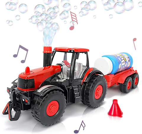 Bubble Blowing Tractor