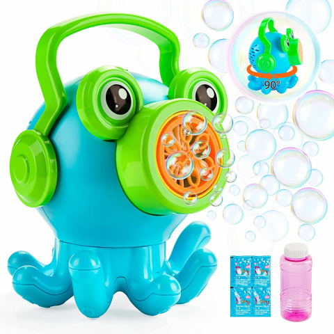 Octopus Bubble Machine