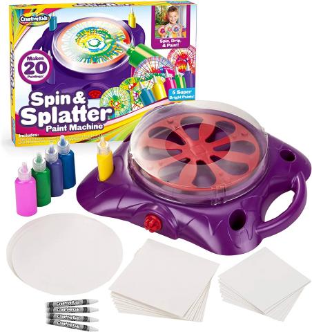 Spin and Splatter Paint Machine