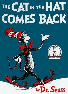 Cat in the hat is walking to the right