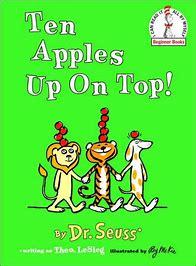 Ten apples up on top