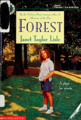 A young boy with his hands in his pockets, standing in the woods, and looking into the distance