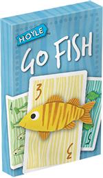 Go Fish card game box with a yellow fish on front