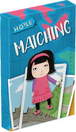 Matching Card Game Box with a young girl on the front