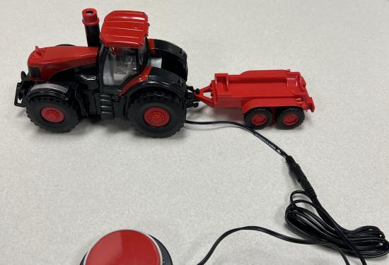 Adapted Bubble Blowing Tractor