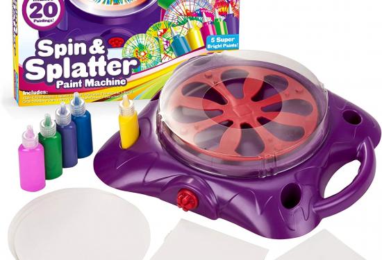 Spin and Splatter Paint Machine