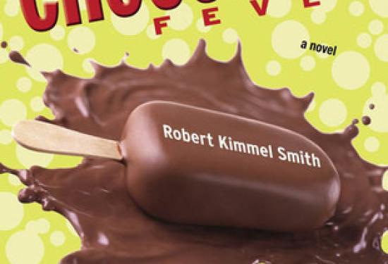 A yellow cover with a fudgesicle melting