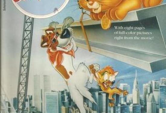 The characters from the animated film Oliver and company