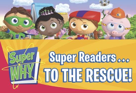 The four characters from super why