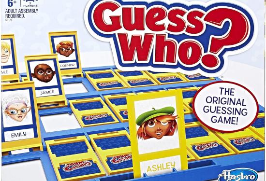 Guess who game box